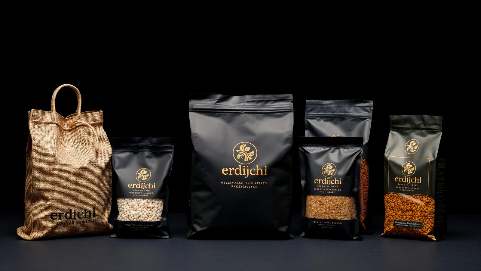 Export packaging in bulk PP, BOPP and jute bags
